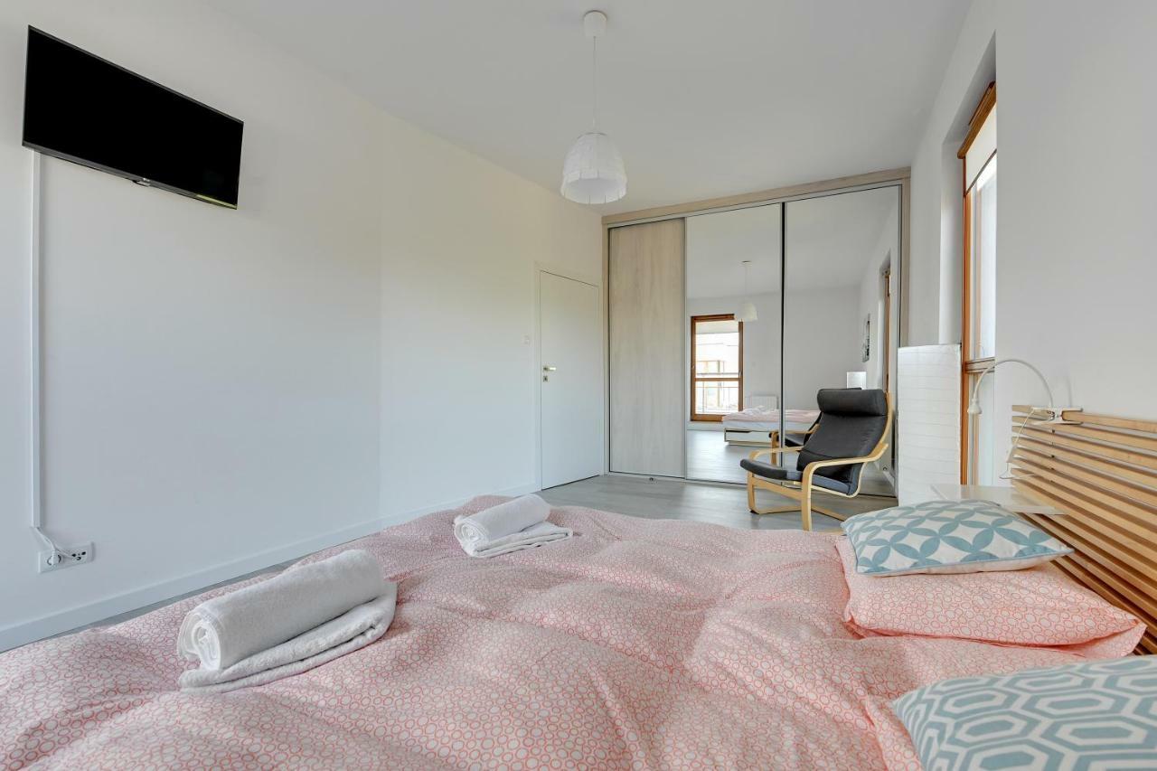 Golden Bay By Nadmorski Dwor Apartments Gdansk Bagian luar foto