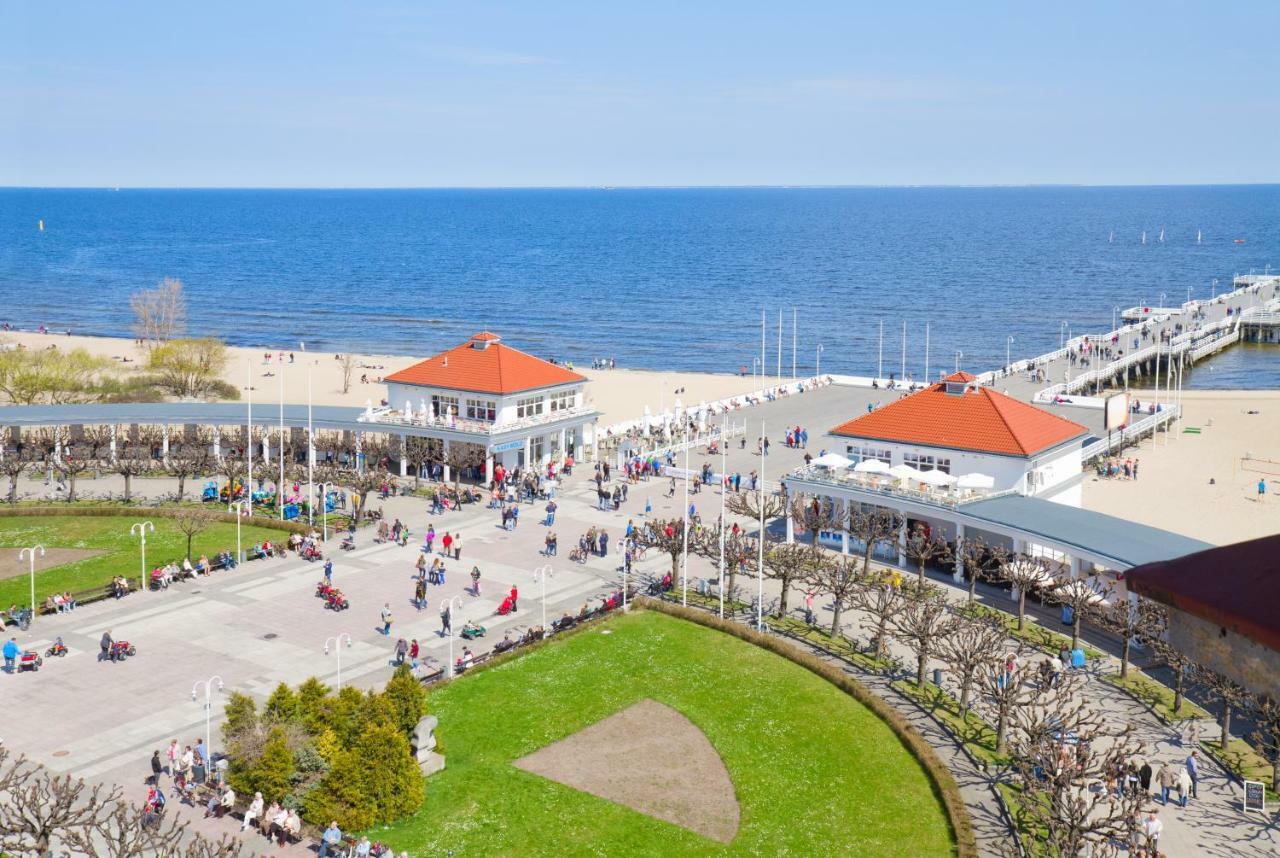 Golden Bay By Nadmorski Dwor Apartments Gdansk Bagian luar foto