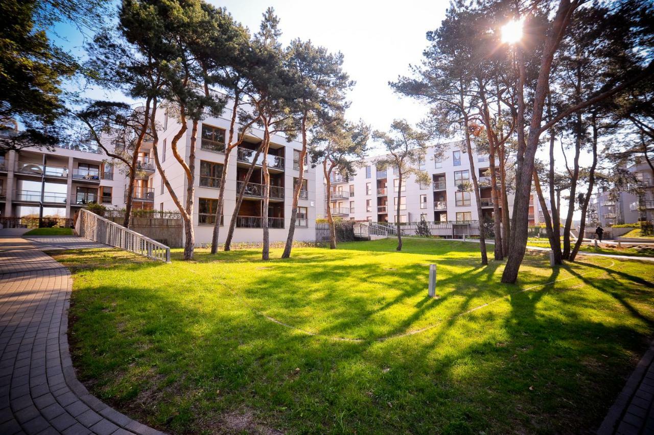 Golden Bay By Nadmorski Dwor Apartments Gdansk Bagian luar foto