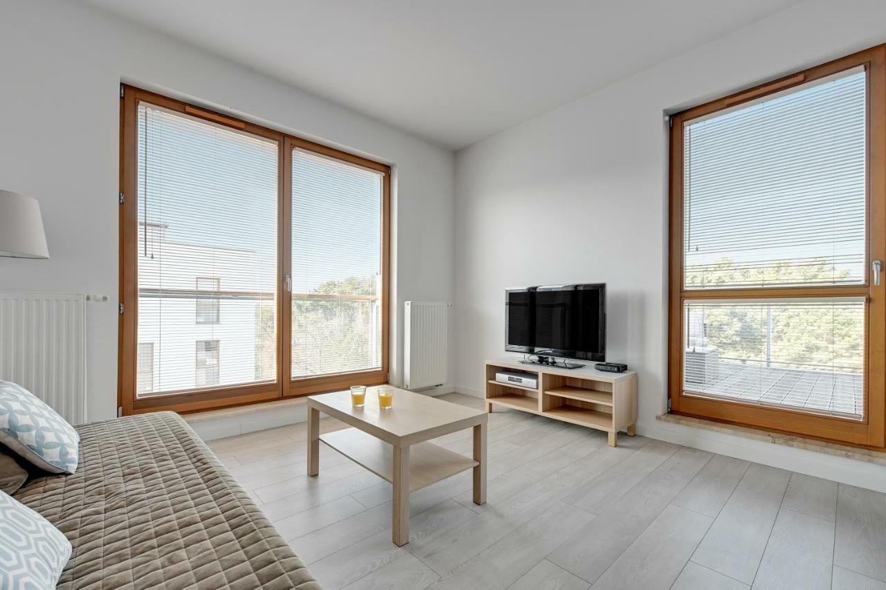 Golden Bay By Nadmorski Dwor Apartments Gdansk Bagian luar foto