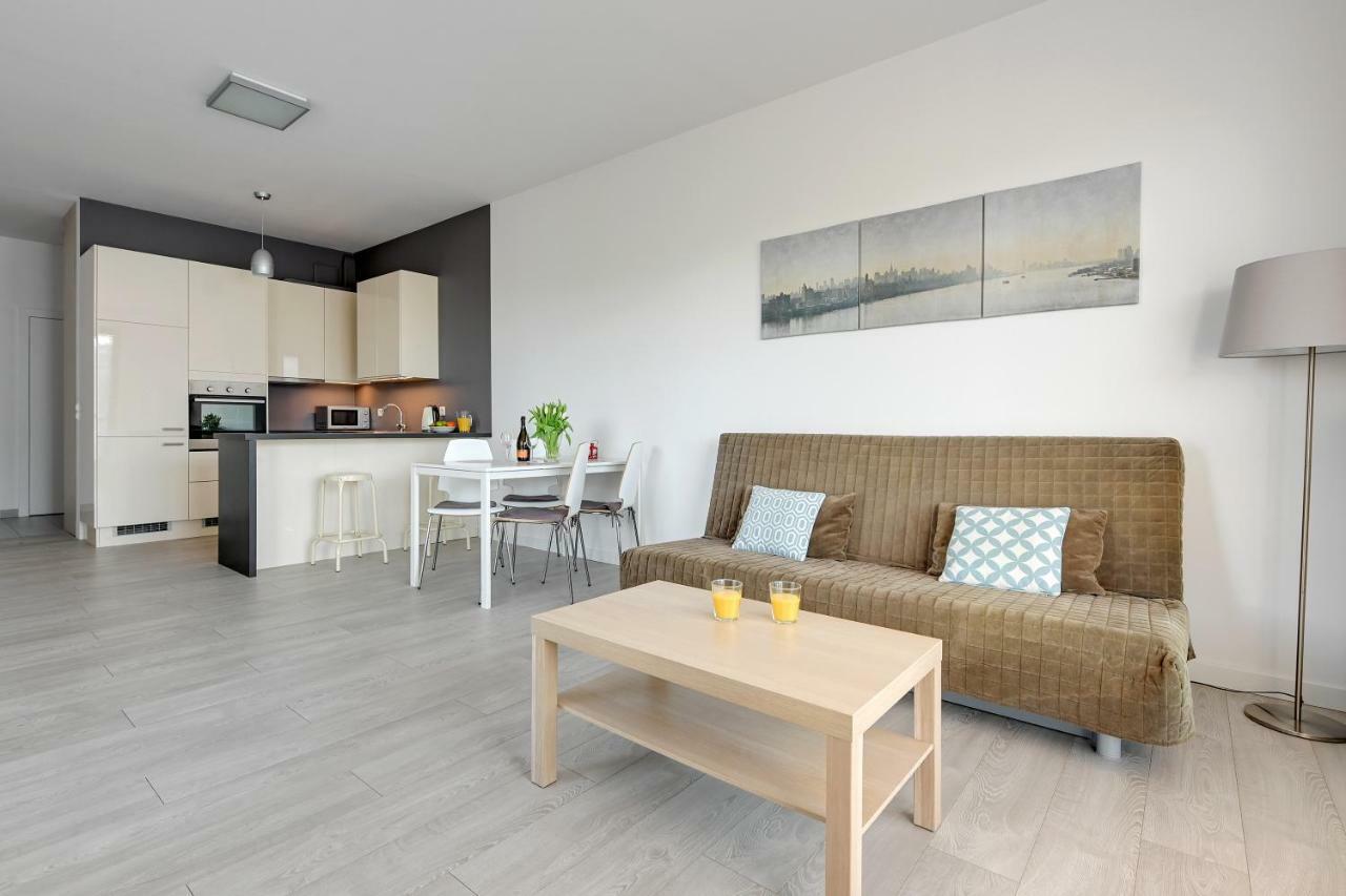 Golden Bay By Nadmorski Dwor Apartments Gdansk Bagian luar foto