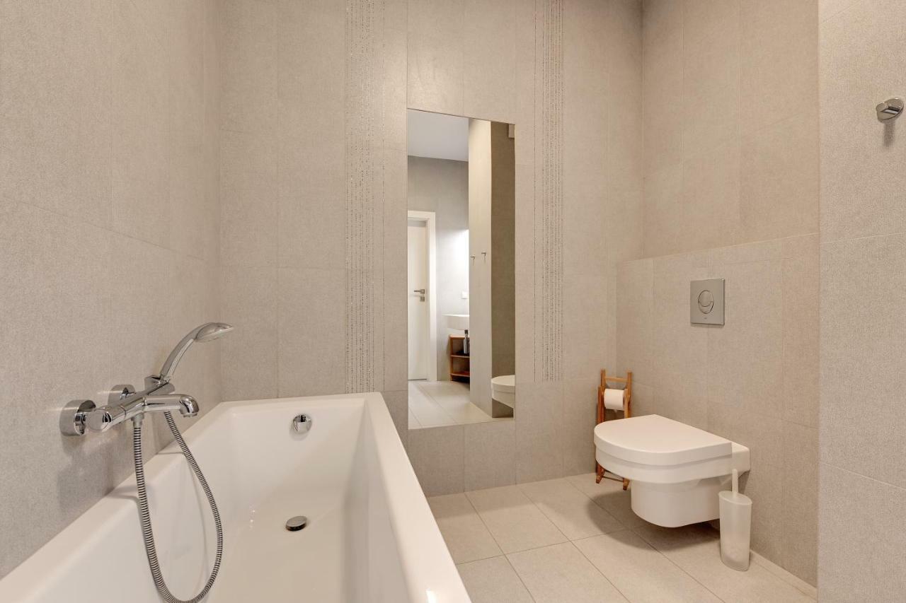 Golden Bay By Nadmorski Dwor Apartments Gdansk Bagian luar foto