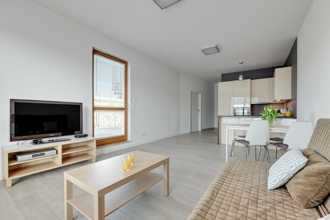 Golden Bay By Nadmorski Dwor Apartments Gdansk Bagian luar foto