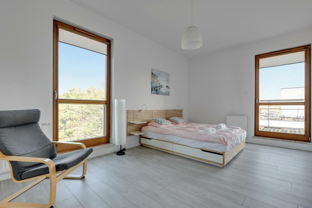 Golden Bay By Nadmorski Dwor Apartments Gdansk Bagian luar foto