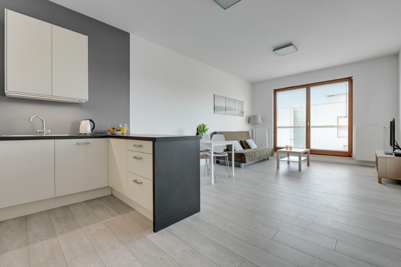 Golden Bay By Nadmorski Dwor Apartments Gdansk Bagian luar foto